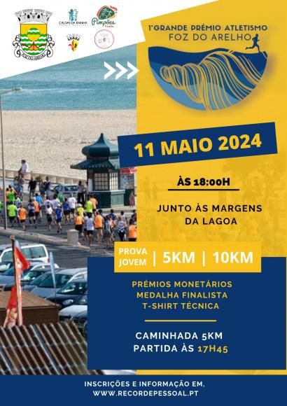 1&ordm; Grande Pr&eacute;mio Atletismo Foz do Arelho 2024