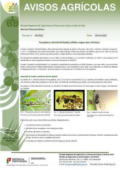 ALERTA FITOSSANIT&Aacute;RIOS 3/2022