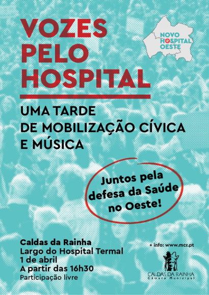 Vozes pelo Hospital – Uma tarde de mobilização cívica e música 01/04/2023