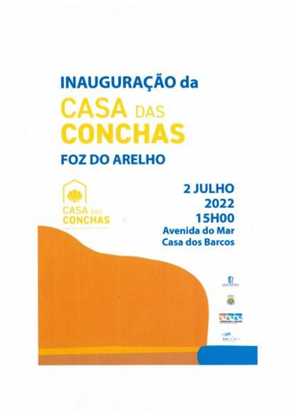 INAUGURA&Ccedil;&Atilde;O DA CASA DAS CONCHAS