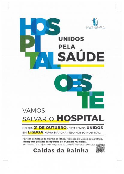 Vamos Salvar o Hospital - 21 de Outubro - Unidos pela Saúde