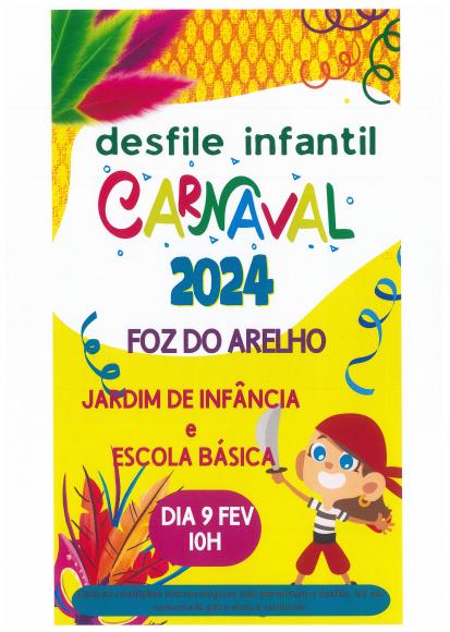 Desfile Infantil Carnaval 2024 - Foz do Arelho